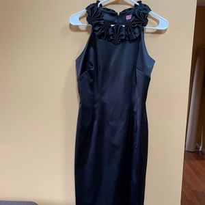ELIZA J NEW YORK Black Sleeveless Dress Size 4